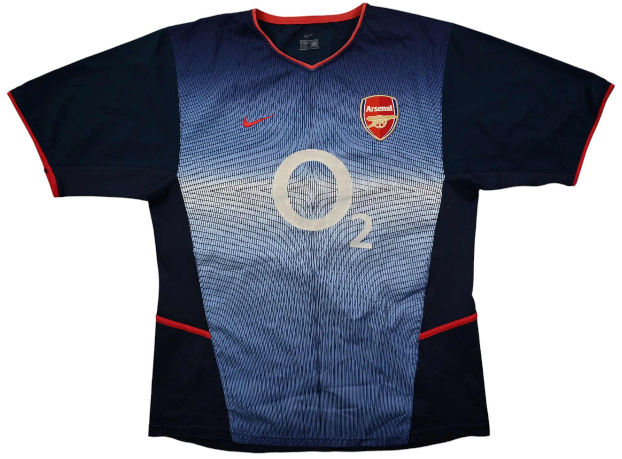 Camiseta Arsenal 2002