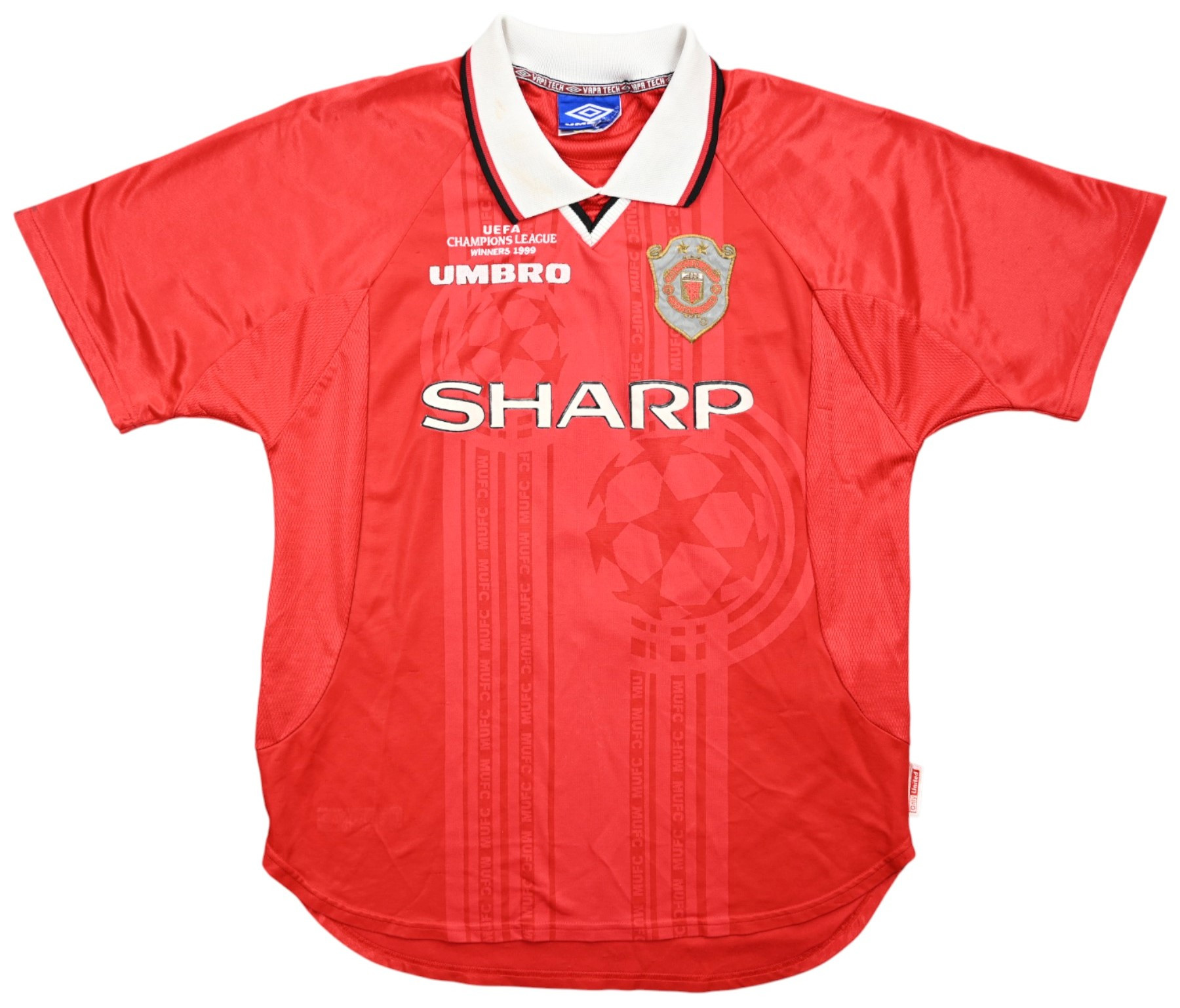 Camiseta Manchester United 1999