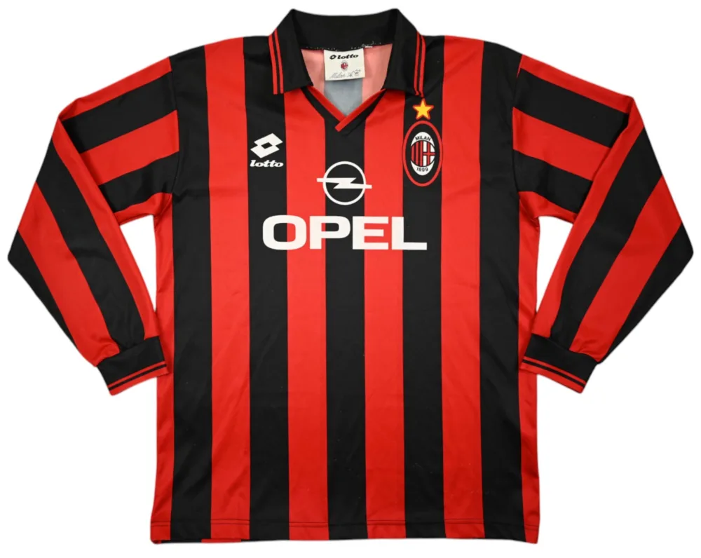 Camiseta AC Milan 1996